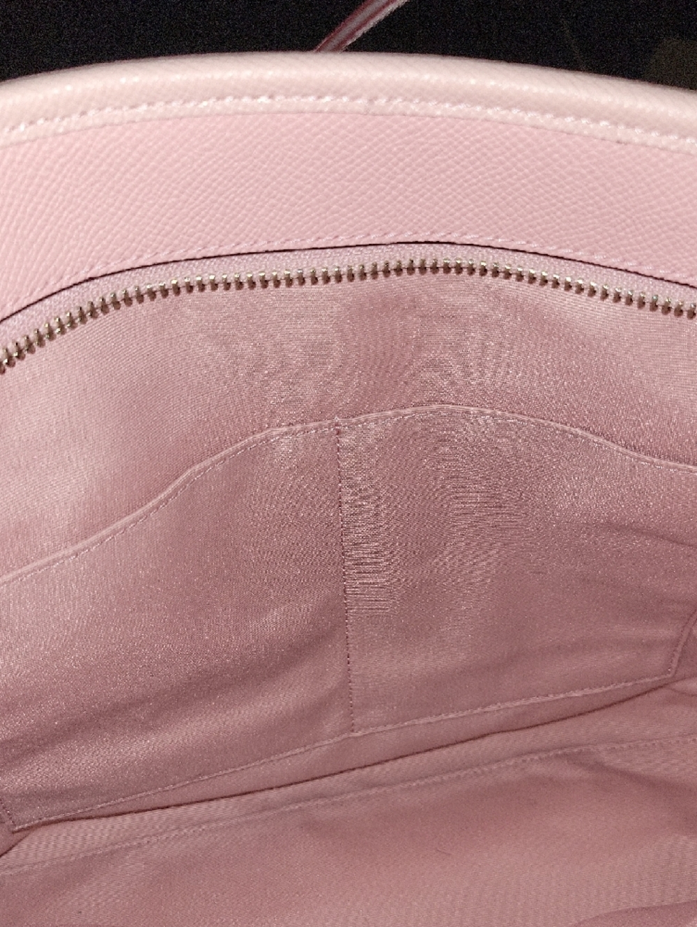 Coach Blush Pink Leather Tote with Double Straps - Picture 12 of 15